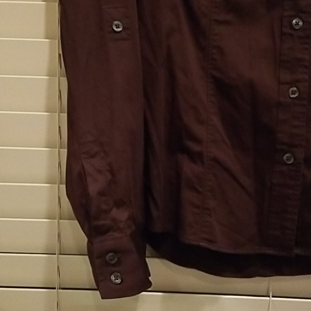 🍫Chocolate Button Up🍫 - Picture 4 of 6